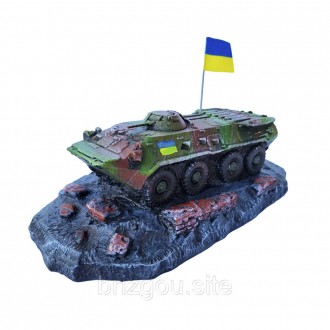 Статуетка "Український БТР-80" стане гарним сувеніром або
подарунком для військо. . фото 5