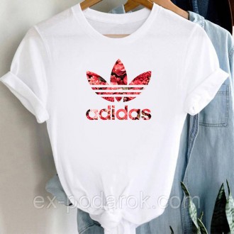 Стильная футболка Адидас Adidas с красивым логотипом. Чернигов. фото 1 Стильная футболка Адидас Adidas с красивым логотипом. Чернигов. фото 1