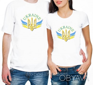 Полный ассортимент товара можно посмотреть здесь:
 
Парные футболки с гербом Укр. . фото 1