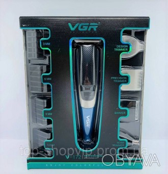 
Машинка для стрижки волос триммер VGR V-172
Инновационное устройство разработан. . фото 1