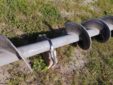 стрічковий гвинт шнекового конвеєра з тредусплавною напайкою d400 мм довжина 380. . фото 5