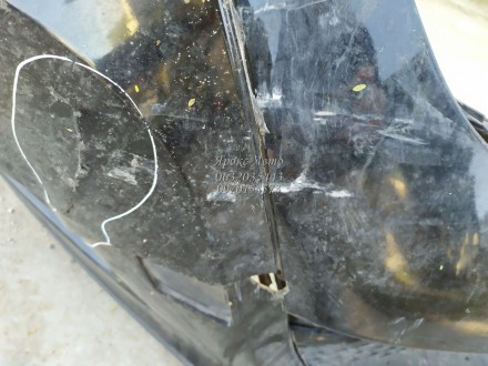 Бампер передній VW TIGUAN 06-11 рестайл є пошкодження 000043754. . фото 7