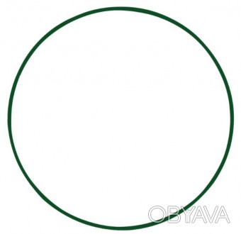Обруч металевий D-860 мм (товщина d — 15 мм) колір зелений 000044046. . фото 1