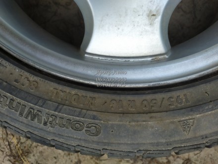 Диск колісний із гумою Mercedes W168 R16, 5*112, 5.5, 54 000044727. . фото 5