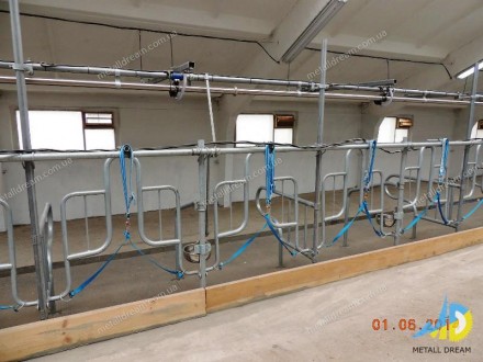 METALLDREAMUA. Виготовляємо стійлове обладнання для тваринницьких ферм: корівник. . фото 3