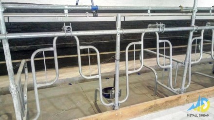 METALLDREAMUA. Виготовляємо стійлове обладнання для тваринницьких ферм: корівник. . фото 8