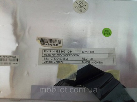 Клавиатура LG E50 (NZ-15476)
Оригинальная клавиатура к ноутбуку LG E50. В рабоче. . фото 4