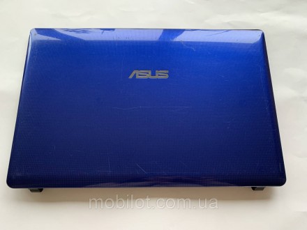 Часть корпуса крышка матрицы и рамка к ноутбуку Asus K55VD. Есть следы от эксплу. . фото 2