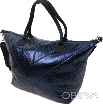Женская сумка из кожзаменителя Wallaby синяя 8-57396
Описание товара:
	Одно осно. . фото 1