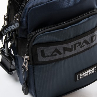 Мужская сумка Lanpad синяя LAN82005 blue
Описание товара:
	Два основное отделени. . фото 5