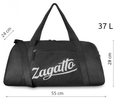 Спортивная сумка 37L Zagatto On the Move черная ZG756 black
Описание товара:
	Сп. . фото 5