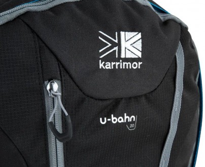 Спортивный рюкзак 20L Karrimor U-Bahn Backpack черный KR15050BLK
Описание:
	осно. . фото 11