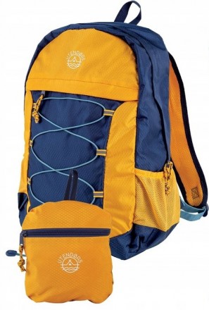 Легкий складывающийся рюкзак 13L Utendors синий с оранжевым
Компактный складной . . фото 2