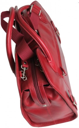Вместительная женская деловая сумка, женский портфель из натуральной кожи Sheff . . фото 9