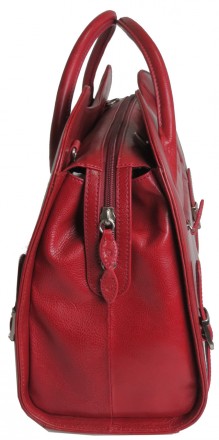 Вместительная женская деловая сумка, женский портфель из натуральной кожи Sheff . . фото 8