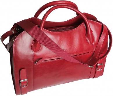 Вместительная женская деловая сумка, женский портфель из натуральной кожи Sheff . . фото 6