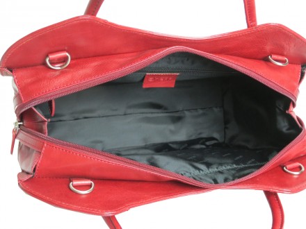Вместительная женская деловая сумка, женский портфель из натуральной кожи Sheff . . фото 11