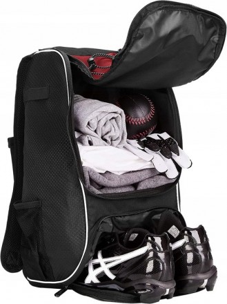 Рюкзак спортивный для тренировок 22L Amazon Basics черный с бордовым
Описание то. . фото 5