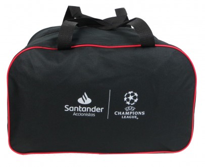 Сумка спортивная 30L Santander Uefa Champion's League черная S1645414
Описание т. . фото 4