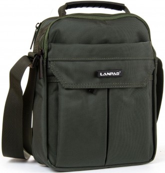 Практичная мужская сумка Lanpad LAN3768 green, хаки
Отличным вариантом на каждый. . фото 2