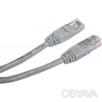 Характеристики: тип вилки: RJ45 (8P8C); тип кабеля: UTP; материал: пластик; кате. . фото 1