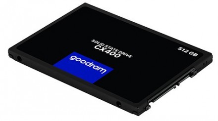 
Твердотельный накопитель SSD 512GB SATA III 3D TLC 2.5" GOODRAM CX400 SSDPR-CX4. . фото 3