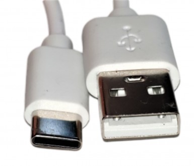 Кабель для зарядки и питания USB 2.0 AM (Type-A) to USB-C short (с коротким конн. . фото 3
