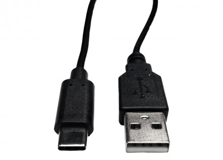 Кабель для зарядки, питания и синхронизации USB 2.0 AM (Type-A) to USB-C QC 2.4A. . фото 3