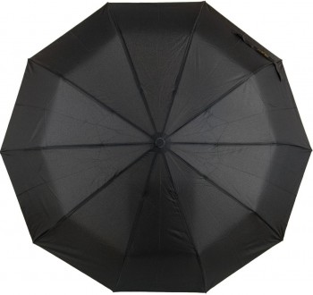 Зонт мужской полуавтомат Bellisimo черный PODM402B
Описание товара:
	Зонт на три. . фото 3
