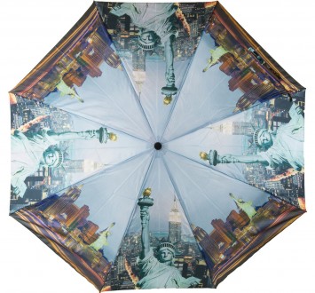Полуавтоматический зонт SL женский PODSL21305-1
Описание товара:
	Материал: понж. . фото 2