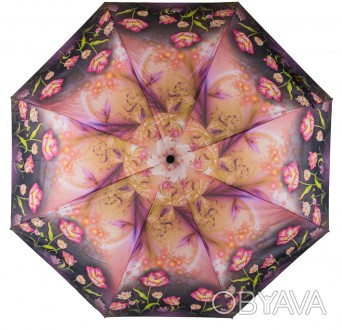 Полуавтоматический зонт SL женский SL21304-5
Описание товара:
	Материал: понж.
	. . фото 1