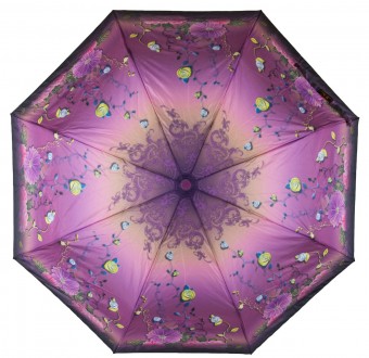 Полуавтоматический зонт SL женский SL21304-4
Описание товара:
	Материал: понж.
	. . фото 2