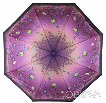 Полуавтоматический зонт SL женский SL21304-4
Описание товара:
	Материал: понж.
	. . фото 1