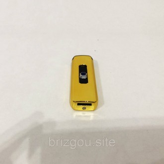 Запальничка юсб з гравіюванням золота / Електронна сенсорна USB запальничка / За. . фото 6
