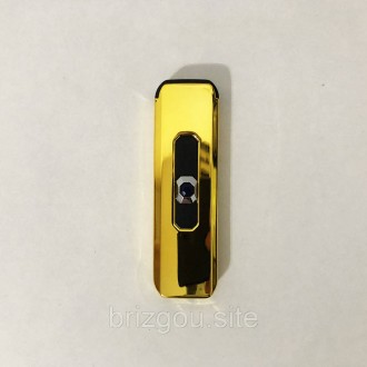 Запальничка юсб з гравіюванням золота / Електронна сенсорна USB запальничка / За. . фото 7