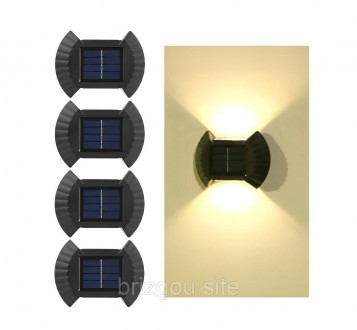 Pack – Настінний прожектор із сонячною панеллю JB-012
Світлодіодний ліхтар
Напру. . фото 3