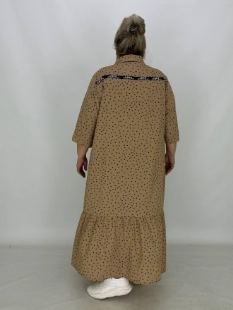 Легкое платье-рубашка Ривьера оборка А - идеальный выбор для стильных и уверенны. . фото 6