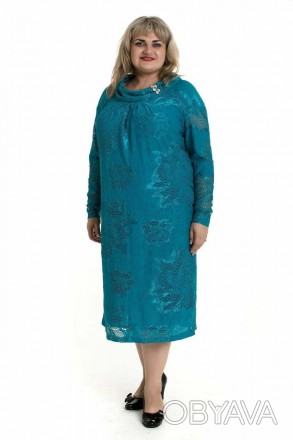 Плаття Фієрія Великих розмірів
Ця сукня з колекції Фієрія призначена для жінок з. . фото 1