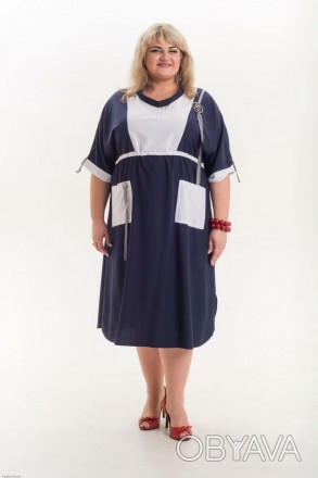 Платье Рокси Больших размеров - стильное и удобное решение для повседневного гар. . фото 1