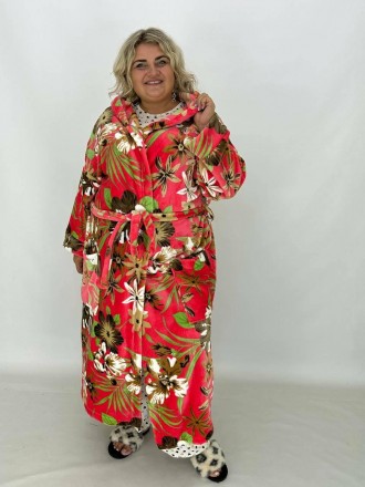 Жіночий махровий халат Квітка
Відмінний вибір для любительок комфорту та затишку. . фото 5