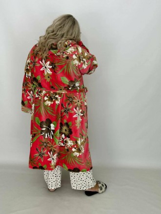 Жіночий махровий халат Квітка
Відмінний вибір для любительок комфорту та затишку. . фото 8
