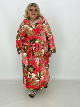 Жіночий махровий халат Квітка
Відмінний вибір для любительок комфорту та затишку. . фото 2