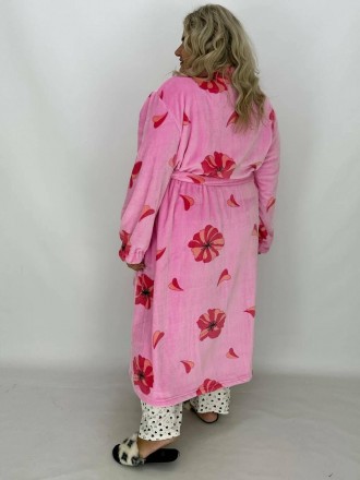 Цей теплий жіночий махровий халат Шалька – відмінний вибір для жінок, які цінуют. . фото 6