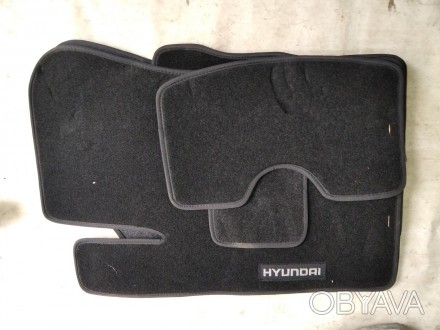 Килимки текстильні Hyundai Sonata 2005-2010 сірі — фото000026944. . фото 1