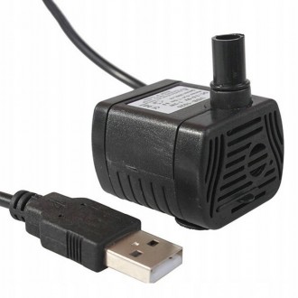 Мінінасос USB-1020 призначений для акваріумів і працює на постійному струмі. Рег. . фото 5