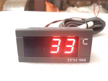 Вбудований термометр TPM-900 220 В
Функції
1. Світлодіодний індикатор показує ви. . фото 5