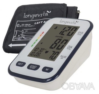Автоматичний вимірювач тиску Longevita BP-102М Автоматичний тонометр BP-102M ТМ . . фото 1