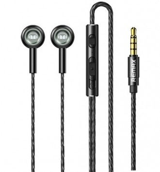 REMAX Monster Metal Wired Earphone RM-598 - це дротові навушники з бездоганним з. . фото 3