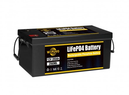 Литий-Железо-Полимерная аккумуляторная батарея WIPUVO 12200 LiFePO4 применяется . . фото 2