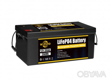 Литий-Железо-Полимерная аккумуляторная батарея WIPUVO 12200 LiFePO4 применяется . . фото 1
